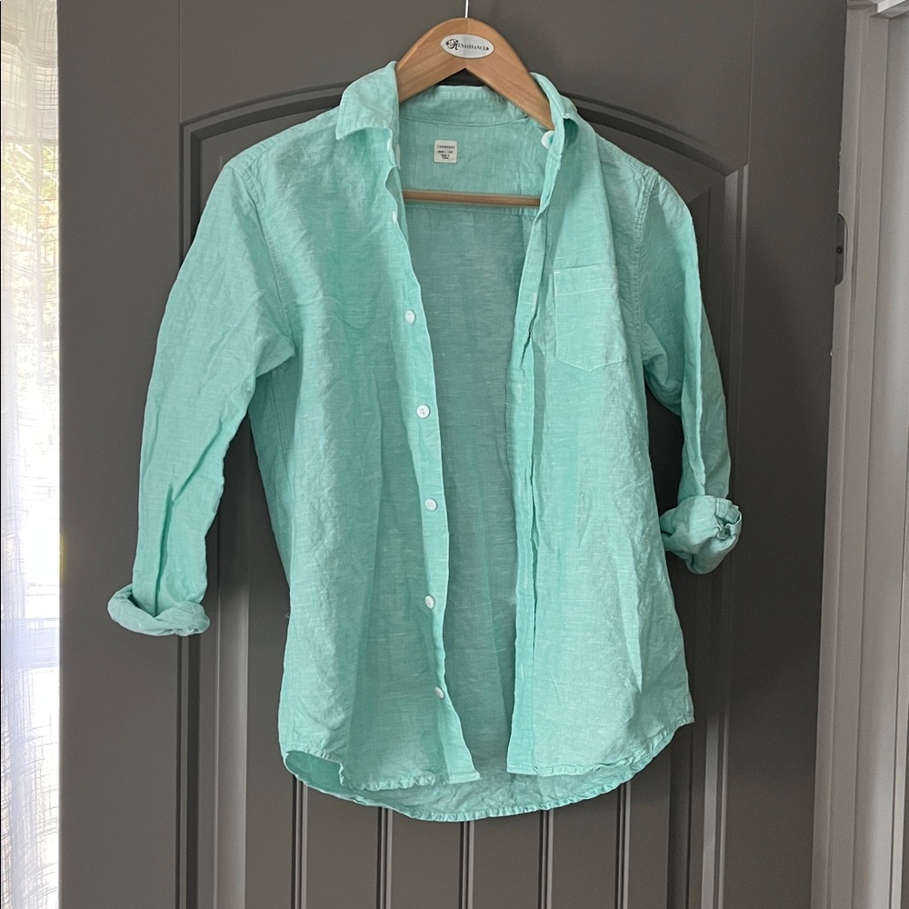 Crewcuts Sage Textured Button Down